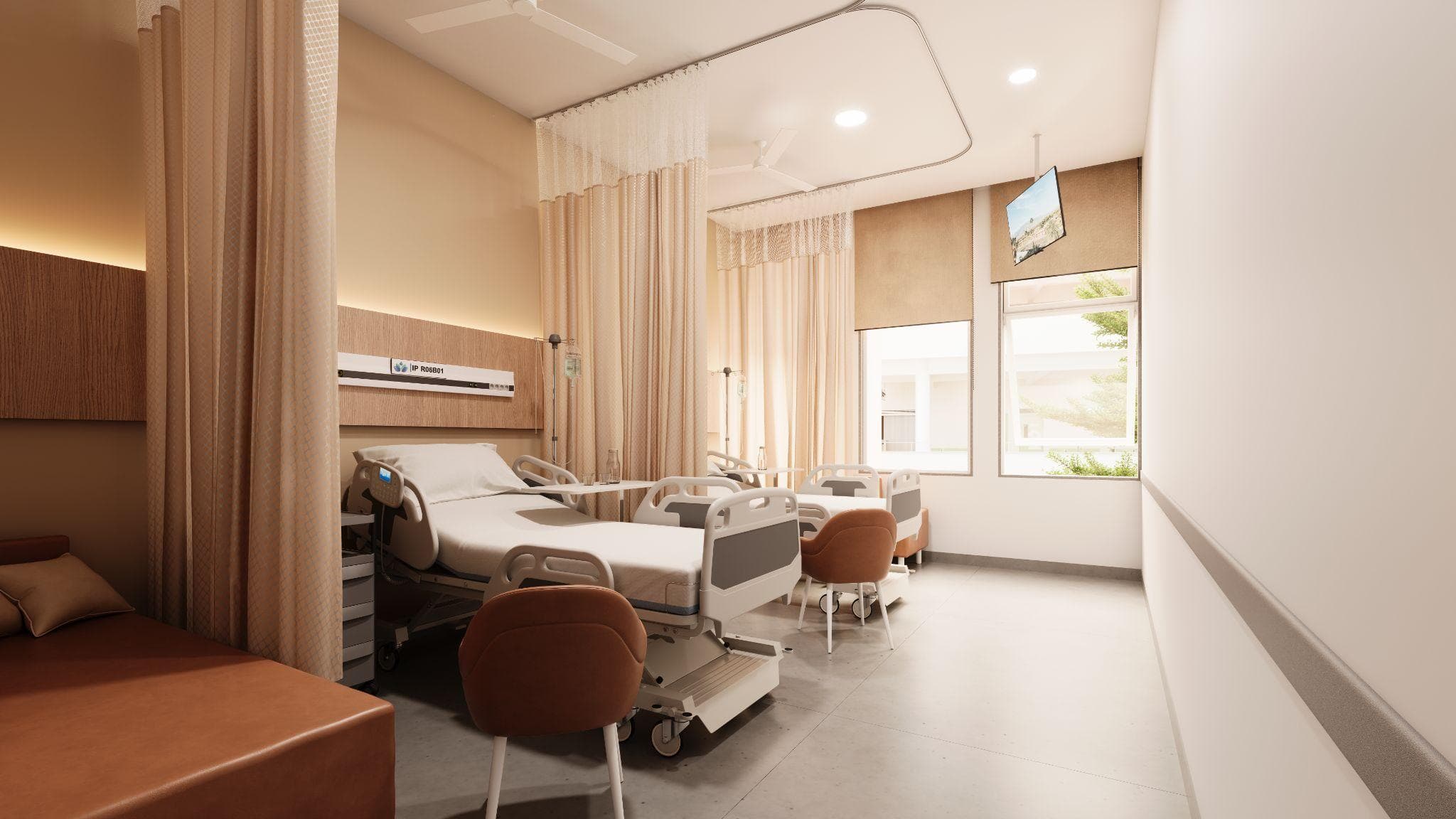 Single inpatient room